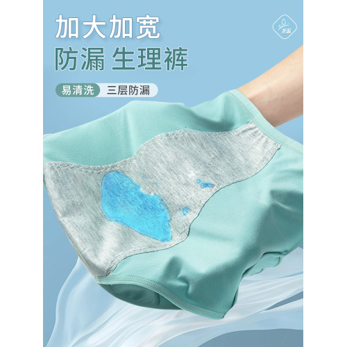 生理內褲女士月經期防漏生理期專用安全褲女士生理褲衛生褲姨媽褲 生理內褲女士月經期防漏生理期專用安全褲女士生理褲衛生褲姨媽褲