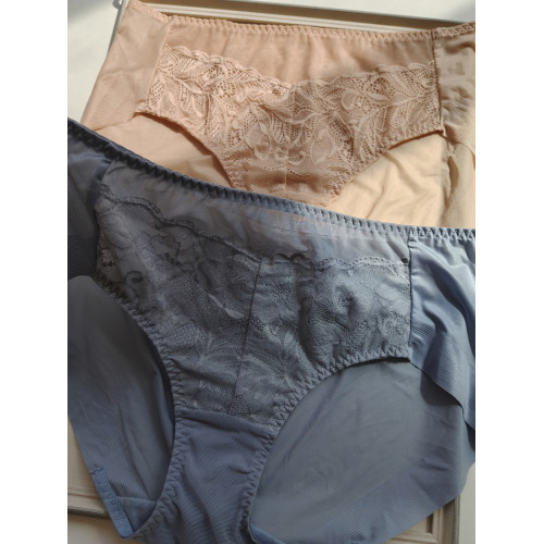中腰韓國原單女士內褲性感無痕包臀純色柔軟蕾絲三角褲頭四季可穿