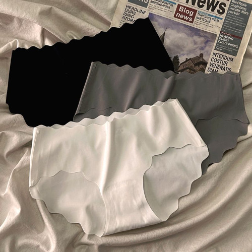 冰絲內褲女無痕2025新款女士女生少女式低腰抗菌夏季薄款三角褲 冰絲內褲女無痕2025新款女士女生少女式低腰抗菌夏季薄款三角褲