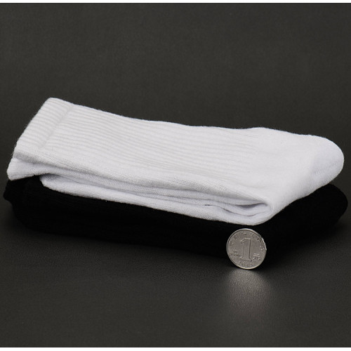 5雙秋冬男士長筒毛圈加厚棉黑白潮流高筒純色長襪運動籃球襪子 5雙秋冬男士長筒毛圈加厚棉黑白潮流高筒純色長襪運動籃球襪子