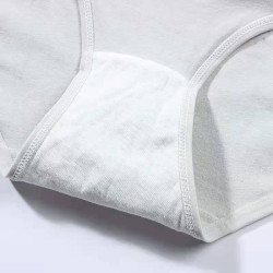 【6條裝】100%內褲女純棉中腰全棉檔無痕少女士透氣大碼三角褲頭