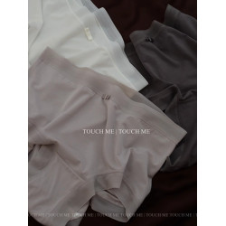 touchme80S超細桑蠶絲裸肌感無痕內褲女莫代爾透氣純棉抑菌襠3條