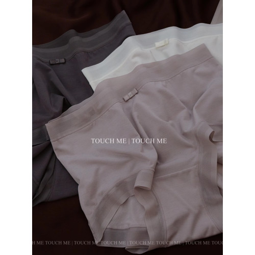 touchme80S超細桑蠶絲裸肌感無痕內褲女莫代爾透氣純棉抑菌襠3條 touchme80S超細桑蠶絲裸肌感無痕內褲女莫代爾透氣純棉抑菌襠3條