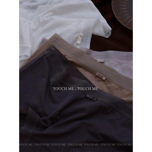 touchme80S超細桑蠶絲裸肌感無痕內褲女莫代爾透氣純棉抑菌襠3條 touchme80S超細桑蠶絲裸肌感無痕內褲女莫代爾透氣純棉抑菌襠3條