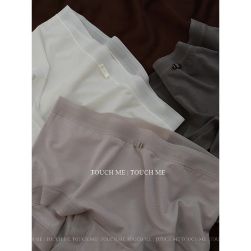 touchme80S超細桑蠶絲裸肌感無痕內褲女莫代爾透氣純棉抑菌襠3條 touchme80S超細桑蠶絲裸肌感無痕內褲女莫代爾透氣純棉抑菌襠3條