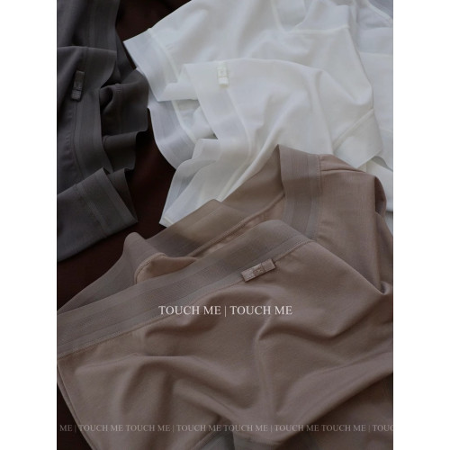 touchme80S超細桑蠶絲裸肌感無痕內褲女莫代爾透氣純棉抑菌襠3條 touchme80S超細桑蠶絲裸肌感無痕內褲女莫代爾透氣純棉抑菌襠3條