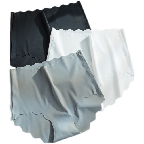 冰絲內褲女高腰女士純棉襠收腹超薄透氣抑菌大碼少女三角短褲夏季 冰絲內褲女高腰女士純棉襠收腹超薄透氣抑菌大碼少女三角短褲夏季