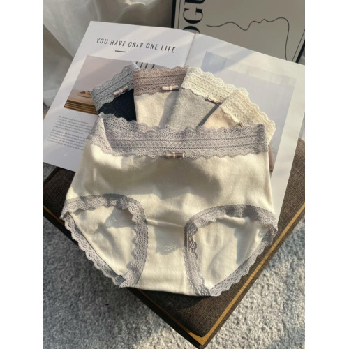 2025春季新款純棉內褲女生7A抑菌A類全棉女士三角褲蕾絲邊純欲風 2025春季新款純棉內褲女生7A抑菌A類全棉女士三角褲蕾絲邊純欲風