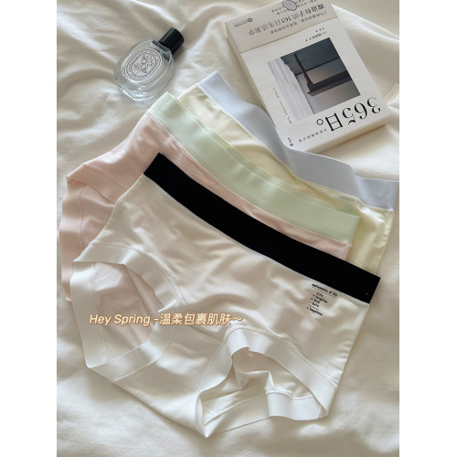 60支莫代爾內褲女士純棉襠透氣中腰無痕7A抑菌親膚安心女生三角褲 60支莫代爾內褲女士純棉襠透氣中腰無痕7A抑菌親膚安心女生三角褲