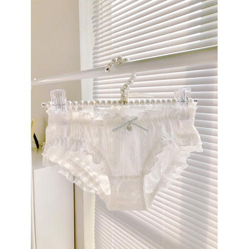 森日和葉清冷純純少女生純棉襠2025新款內褲女甜美可愛女士三角褲 森日和葉清冷純純少女生純棉襠2025新款內褲女甜美可愛女士三角褲