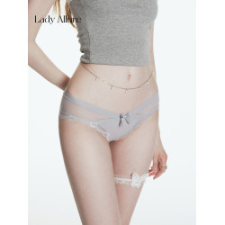 「LA」Frances·白開水｜靜感系列*舒適通勤性感治瘉網紗女士內褲