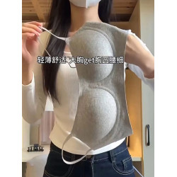 無痕！軟支撐舒適內衣女小胸聚攏防下垂胸罩無鋼圈果凍條文胸船襪