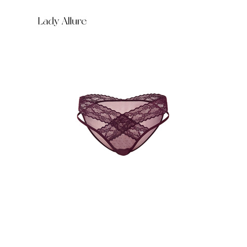 「LA」Stella·冷紫禦姐|欲焰系列*辣妹蕾絲綁帶腰部美學女內褲 「LA」Stella·冷紫禦姐|欲焰系列*辣妹蕾絲綁帶腰部美學女內褲