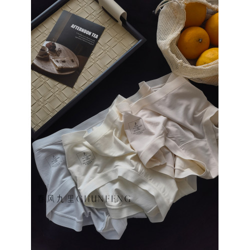 璞玉白蓮80S蘭精莫代爾7A抑菌加長蠶絲襠|六免一2025新款女內褲 璞玉白蓮80S蘭精莫代爾7A抑菌加長蠶絲襠|六免一2025新款女內褲