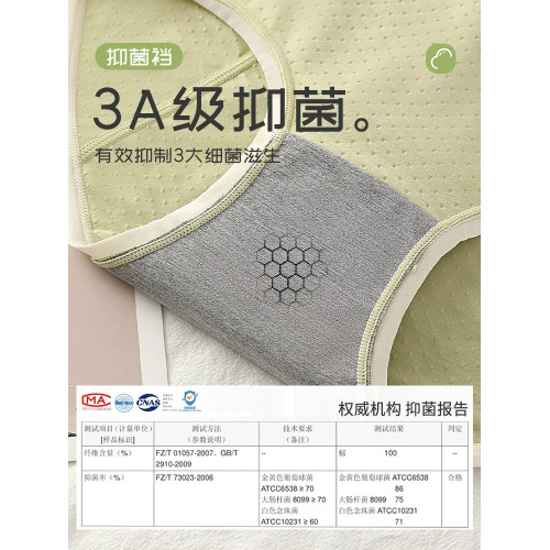 生理內褲女姨媽加寬加大防漏月經褲中腰全面純棉舒適透氣衛生短褲 生理內褲女姨媽加寬加大防漏月經褲中腰全面純棉舒適透氣衛生短褲