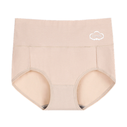 石墨烯抗菌女士超大碼高檔內褲女胖MM純棉高腰收腹透氣全棉三角褲