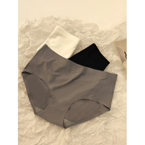 無痕冰絲內褲女士純棉全棉襠抗菌中腰少女生新款簡約夏季薄款短褲 無痕冰絲內褲女士純棉全棉襠抗菌中腰少女生新款簡約夏季薄款短褲