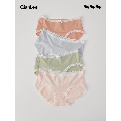 新疆長絨棉內褲女純棉全棉襠女生短褲中腰抗菌透氣無痕褲頭少女式 新疆長絨棉內褲女純棉全棉襠女生短褲中腰抗菌透氣無痕褲頭少女式