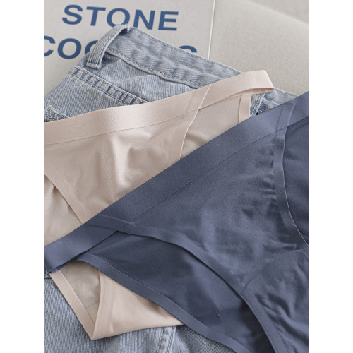 六衹兔子性感無痕低腰三角褲全棉襠純欲少女輕薄透氣7A內褲短褲女 六衹兔子性感無痕低腰三角褲全棉襠純欲少女輕薄透氣7A內褲短褲女