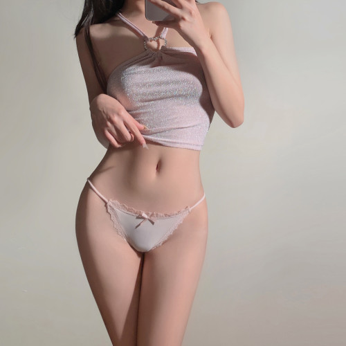 3件裝內褲女新款2025爆款時尚蕾絲無痕蝴蝶結棉襠情調性感三角褲 3件裝內褲女新款2025爆款時尚蕾絲無痕蝴蝶結棉襠情調性感三角褲