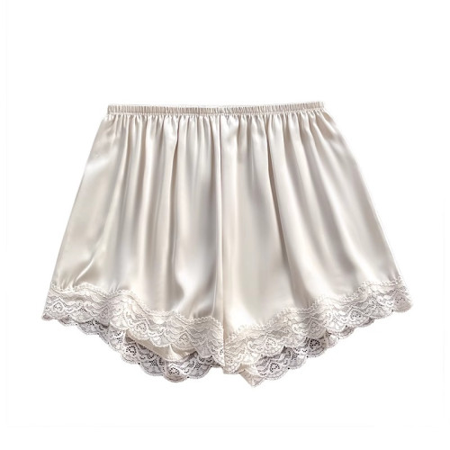 冰絲安全褲女士2025新款夏季防走光薄款家居寬松蕾絲打底短褲睡褲 冰絲安全褲女士2025新款夏季防走光薄款家居寬松蕾絲打底短褲睡褲