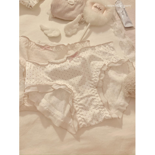 芋泥啵啵~A類嬰兒棉女士內褲女生純棉襠甜美夏薄款純欲女款2025