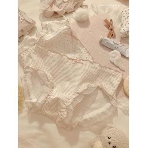 芋泥啵啵~A類嬰兒棉女士內褲女生純棉襠甜美夏薄款純欲女款2025