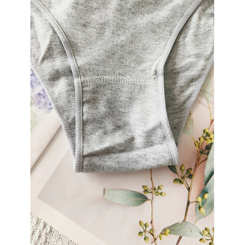 純色簡約全棉透氣大學生三角褲瑜珈運動無痕低腰半包臀純棉內褲女 純色簡約全棉透氣大學生三角褲瑜珈運動無痕低腰半包臀純棉內褲女