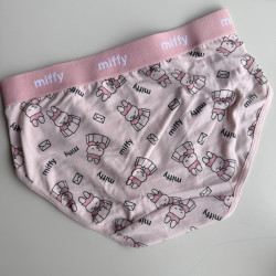 日單 米啥菲呀可愛兔子35含棉量女士三角內褲 信封款118-120箱