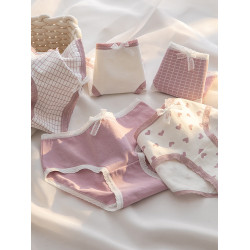 少女純棉內褲大童12周嵗以上兒童學生高中生女孩青春期初中生髮育