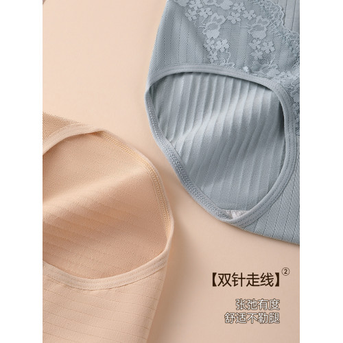 2025年大碼胖mm媽媽純棉全棉抗菌襠內褲女士不夾臀中老年人高腰春 2025年大碼胖mm媽媽純棉全棉抗菌襠內褲女士不夾臀中老年人高腰春