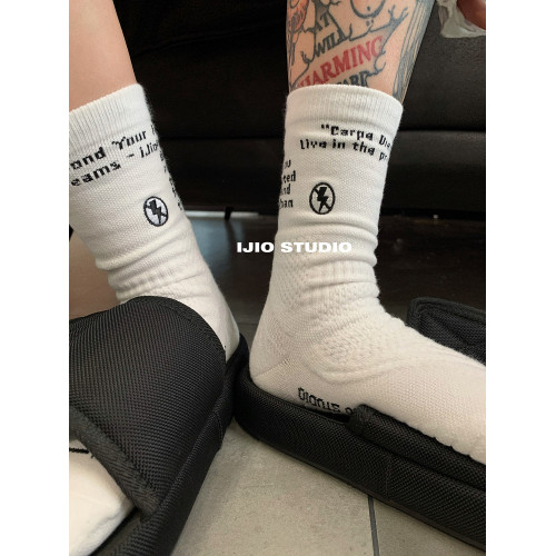 IJIO 原創設計個性籃球功能襪毛巾底緩沖減震棉襪包裹運動襪男女 IJIO 原創設計個性籃球功能襪毛巾底緩沖減震棉襪包裹運動襪男女