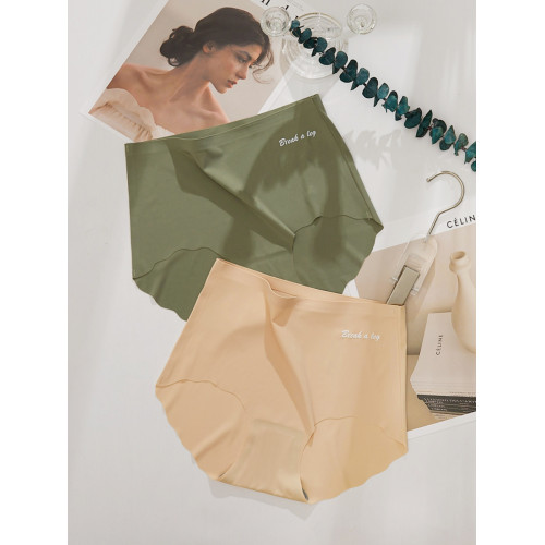 4條 中高腰無痕運動內褲女士冰絲夏季新款健身跑步性感透氣大碼 4條 中高腰無痕運動內褲女士冰絲夏季新款健身跑步性感透氣大碼