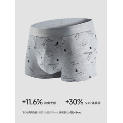 南極人男士內褲男生平角四角抗菌純棉款短褲頭短衩2025新款青少年