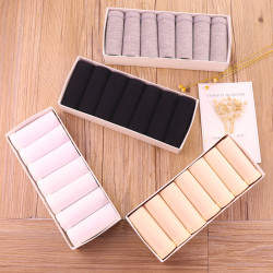 10條少女全棉100％透氣內褲女純棉黑白灰膚中低腰學生簡約三角褲