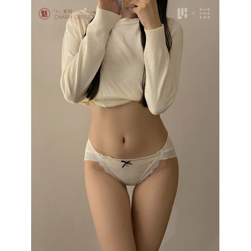 性感高開叉內褲女生2025新款純棉抗菌全棉襠低腰蕾絲邊女士三角褲 性感高開叉內褲女生2025新款純棉抗菌全棉襠低腰蕾絲邊女士三角褲