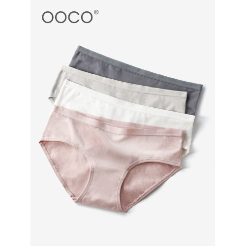 4條裝 內褲女棉抗菌學生少女爆款純色簡約無痕底褲女生低腰三角褲 4條裝 內褲女棉抗菌學生少女爆款純色簡約無痕底褲女生低腰三角褲