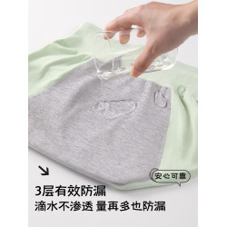 內褲女2025新款夏季生理褲高腰純棉月經期防漏大姨媽三角短褲女士