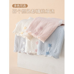 少女內褲女生純棉全棉襠透氣中腰新款2024三角褲初中生高中生學生