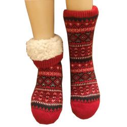 地板襪成人毛線襪家居睡眠襪産後月子襪秋冬季保暖女加絨加厚襪子