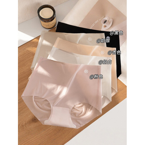 女士內褲冰絲無痕高腰收腹夏季薄款面膜速乾女生2025新款三角短褲 女士內褲冰絲無痕高腰收腹夏季薄款面膜速乾女生2025新款三角短褲