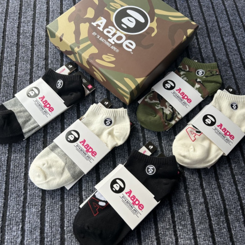 精美禮盒5雙裝男士迷彩襪子冬季純棉防臭短襪船襪低幫透氣全棉厚 精美禮盒5雙裝男士迷彩襪子冬季純棉防臭短襪船襪低幫透氣全棉厚