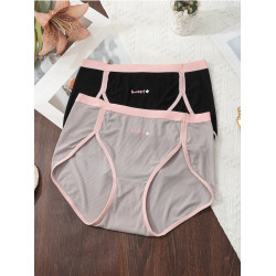 大碼內褲女胖mm200斤純棉中腰2025新款高開叉包臀無痕透氣三角褲