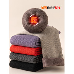 超厚保暖襪子女冬季中筒襪加絨男士東北零下30度防寒地板暖毛絨襪