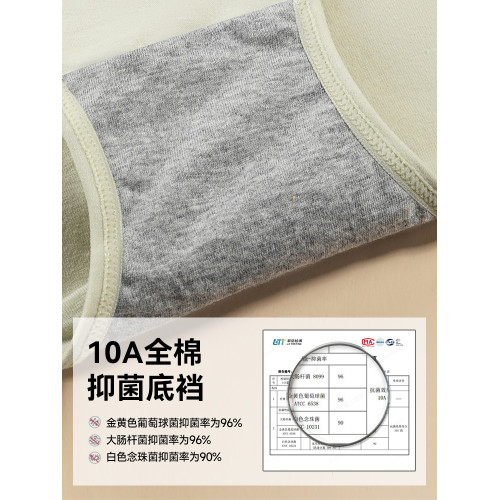 貓人內褲女士純棉抑菌襠全棉透氣大碼胖mm女生高腰收肚彈力短褲頭 貓人內褲女士純棉抑菌襠全棉透氣大碼胖mm女生高腰收肚彈力短褲頭