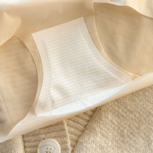 收腹內褲夏季高腰冰絲褲女交叉微收腹塑身7A抑菌無痕提臀女士內褲