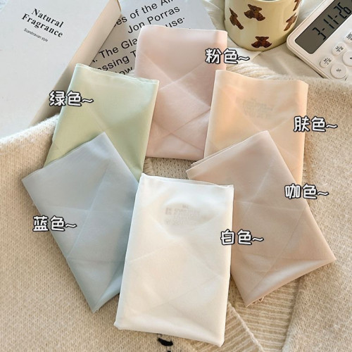 收腹內褲夏季高腰冰絲褲女交叉微收腹塑身7A抑菌無痕提臀女士內褲