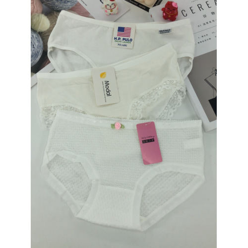 棉質10條裝女內褲女純棉莫代爾大碼白色黑色胖次中腰低腰加大褲頭 棉質10條裝女內褲女純棉莫代爾大碼白色黑色胖次中腰低腰加大褲頭