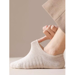 95%棉運動毛巾底船襪男純棉抗菌防臭低幫襪冬款加厚吸汗毛圈短襪