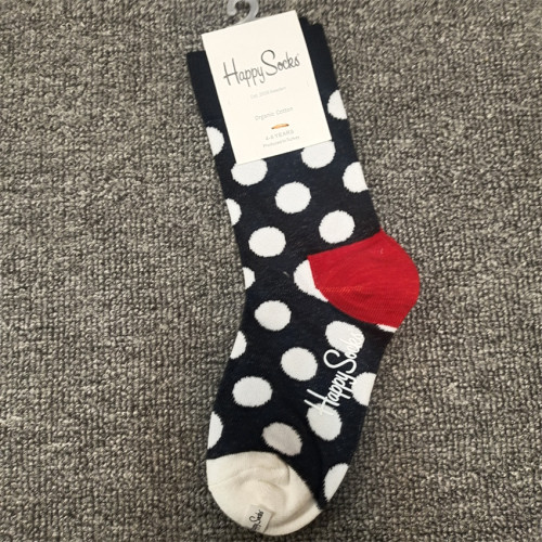 happysocks童襪4-9嵗ins潮流卡通時尚百搭純棉中筒男女兒童嬰兒襪
